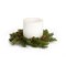 Melrose Set of 4 Pine with Pinecone Artificial Christmas Candle Rings 13"
